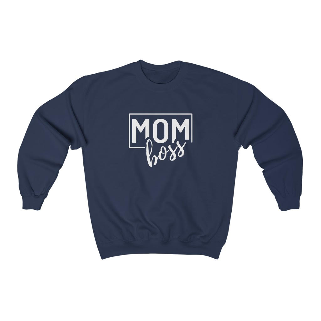 Empowered LIving Mom Boss Crewneck Sweater